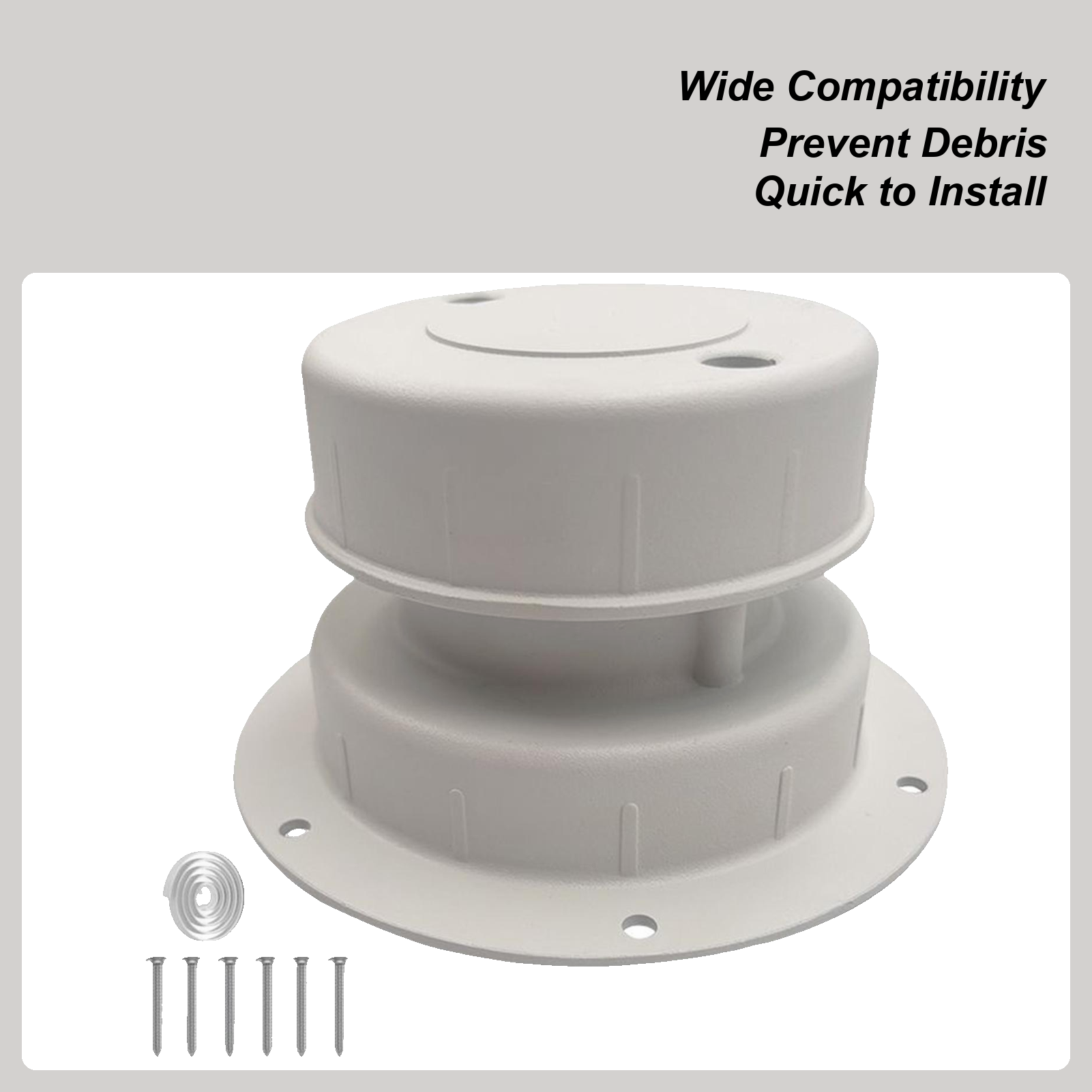 Travel Accessories For Road Trip - RV Roof Vent Cover Sewer Vent