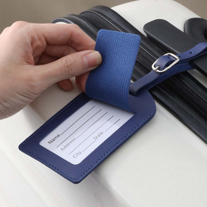 Women Men Luggage Tags PU Leat - đánh giá và giá Luggage Tag Leather