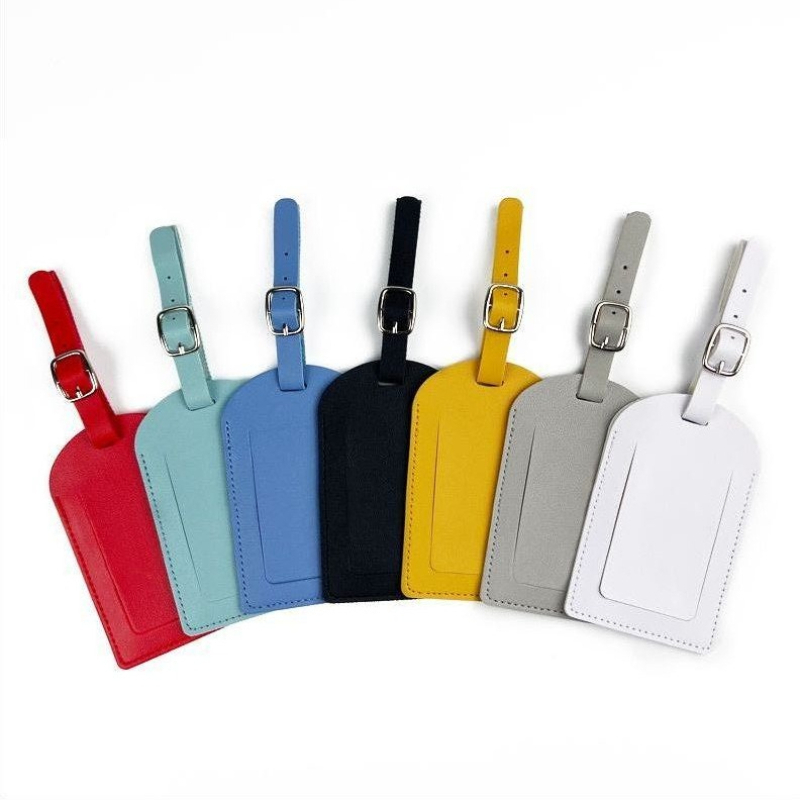 Women Men Luggage Tags PU Leat - đánh giá và giá Luggage Tag Leather