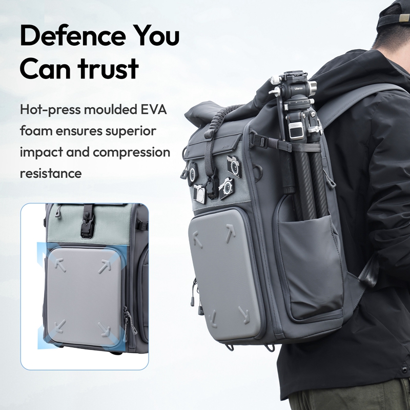 Ulanzi BP04 Hard Shell Camera  - đánh giá và giá Camera Bag Travel
