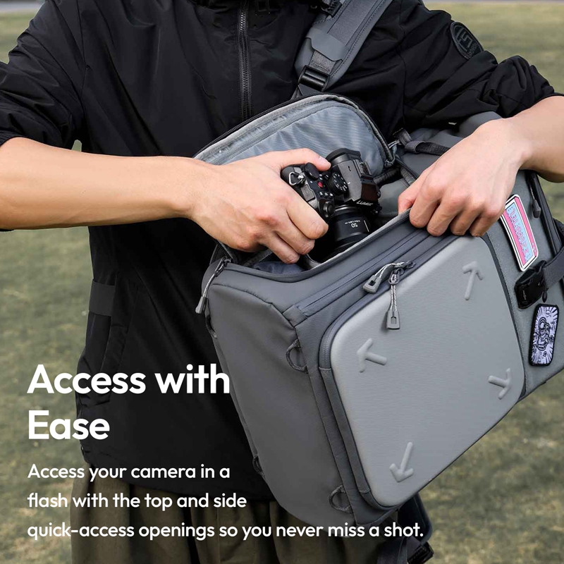 Ulanzi BP04 Hard Shell Camera  - đánh giá và giá Camera Bag Travel