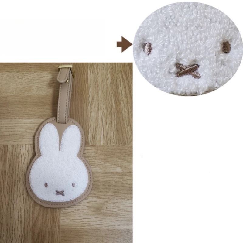 Hot Cartoon Miffy Series Leath - đánh giá và giá Luggage Tag Leather