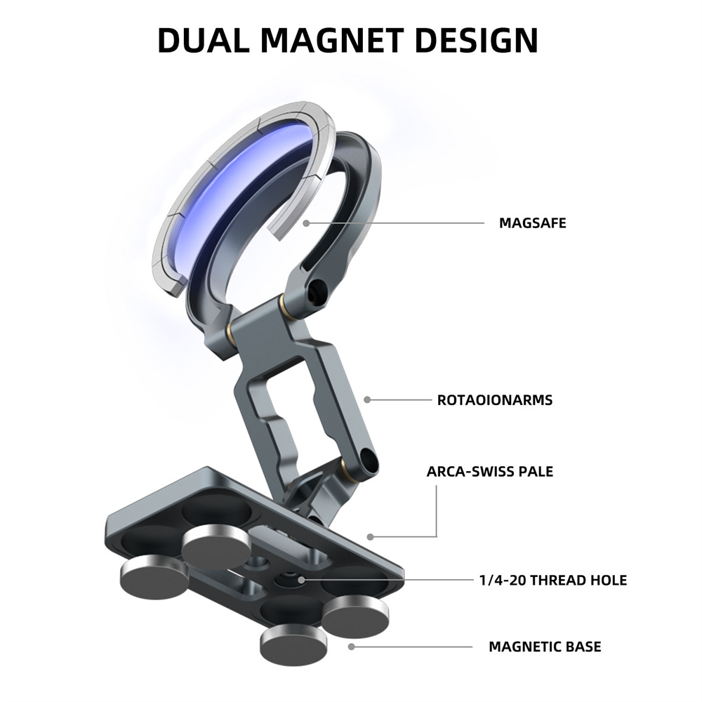 Dual Magnetic Phone Holder Fol - đánh giá và giá Phone Holder Airplane