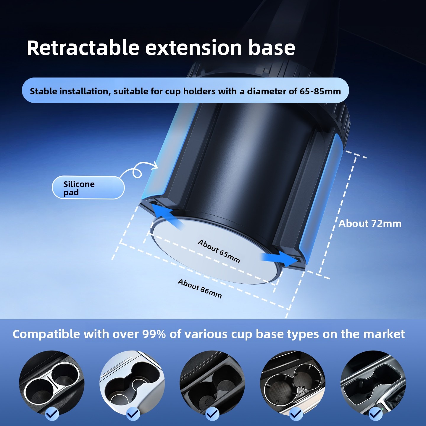 Eary Universal Car Cup Holder  - đánh giá và giá Travel Accessories For Road Trip