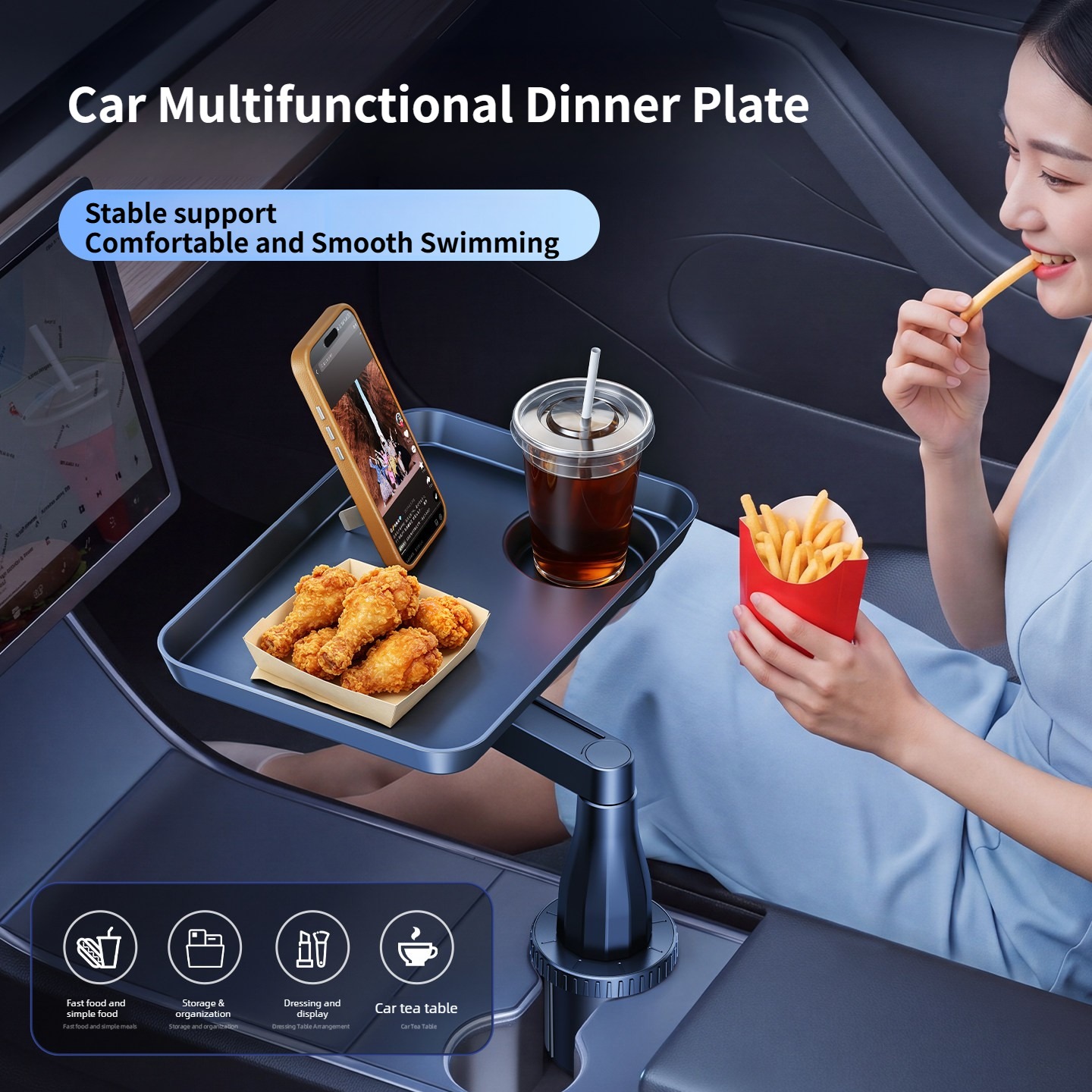 Eary Universal Car Cup Holder  - đánh giá và giá Travel Accessories For Road Trip
