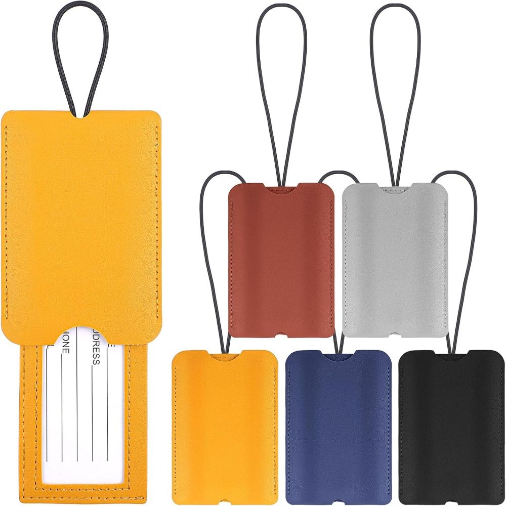 PU Leather Pull out Luggage Ta - đánh giá và giá Luggage Tag Leather