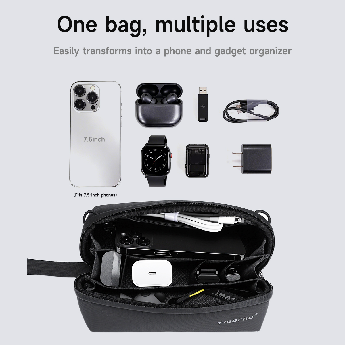 Tigernu Small Storage Bag For  - đánh giá và giá Camera Bag Travel