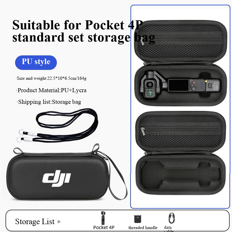 Storage Bag For DJI Pocket 4 P - đánh giá và giá Camera Bag Travel