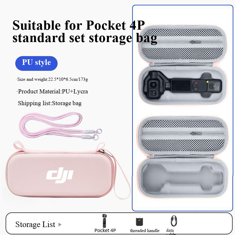 Storage Bag For DJI Pocket 4 P - đánh giá và giá Camera Bag Travel