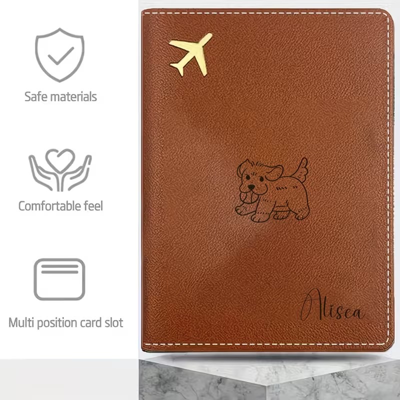 Custom Passport Cover with a C - đánh giá và giá Travel Accessories Passport Holder