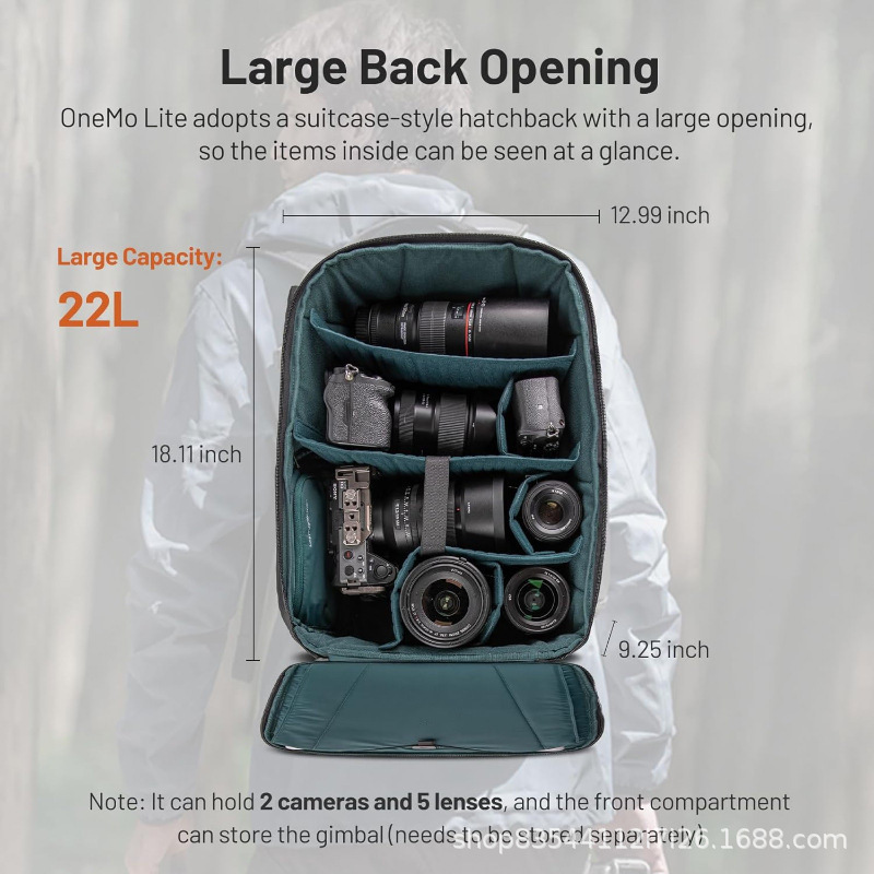 New Camera Bag Large Capacity  - đánh giá và giá Camera Bag Travel