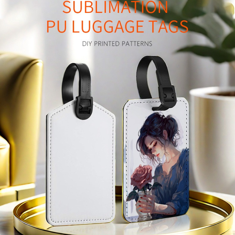 Customized Picture PU Leather  - đánh giá và giá Luggage Tag Leather