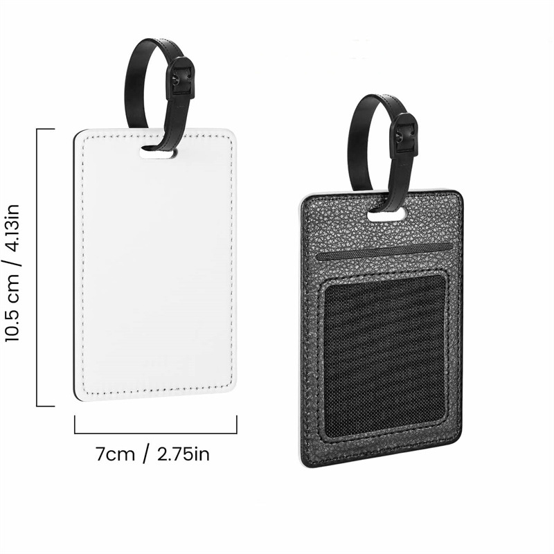 Customized Picture PU Leather  - đánh giá và giá Luggage Tag Leather
