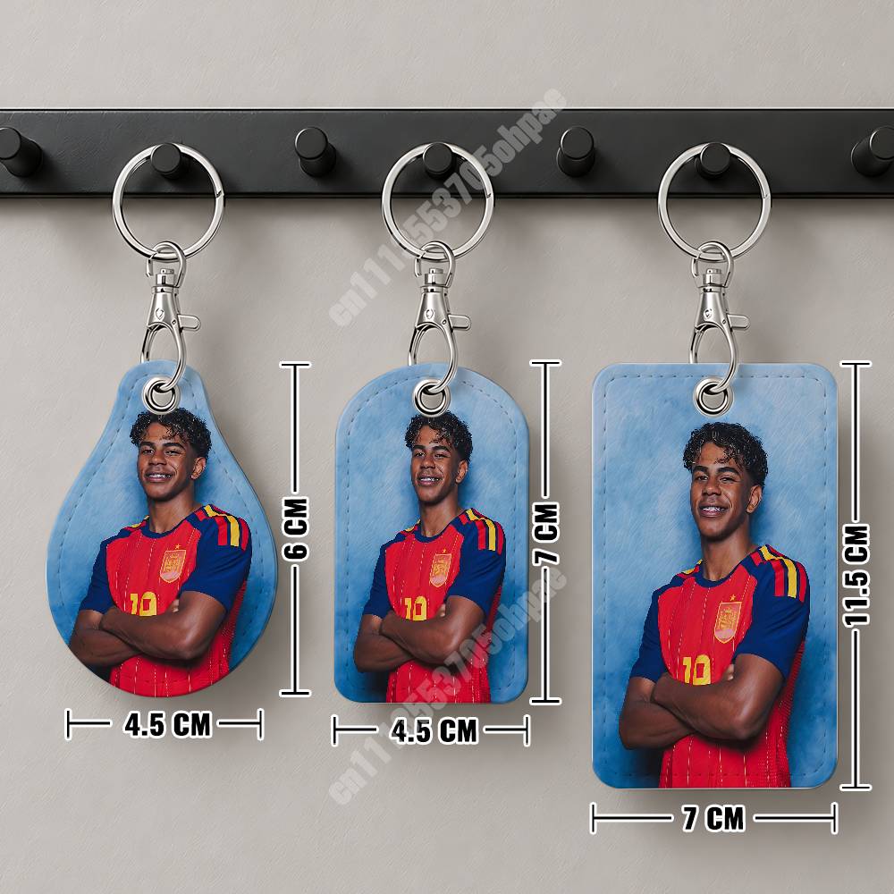 Spain Football L-Lamine 19 Y-Y - đánh giá và giá Luggage Tag Leather