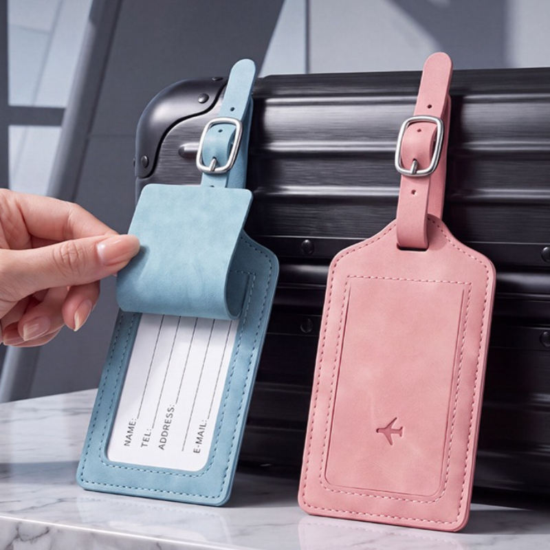 1PC PU Leather Luggage Tag Wom - đánh giá và giá Luggage Tag Leather