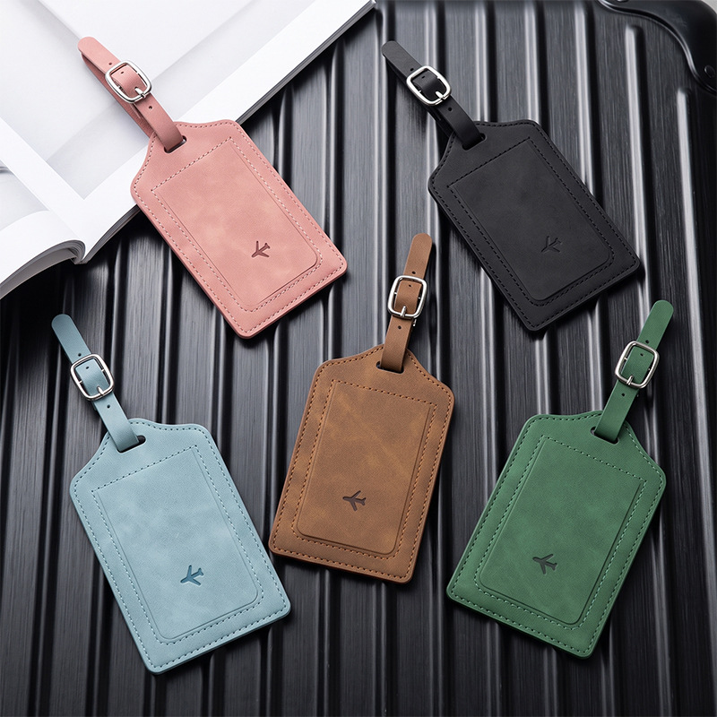 1PC PU Leather Luggage Tag Wom - đánh giá và giá Luggage Tag Leather