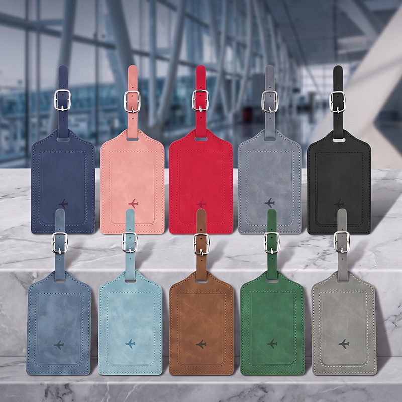 1PC PU Leather Luggage Tag Wom - đánh giá và giá Luggage Tag Leather