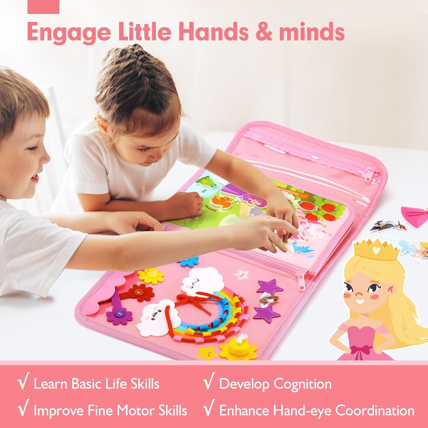 Toddler Busy Board Toys Montes - đánh giá và giá Travel Accessories Baby