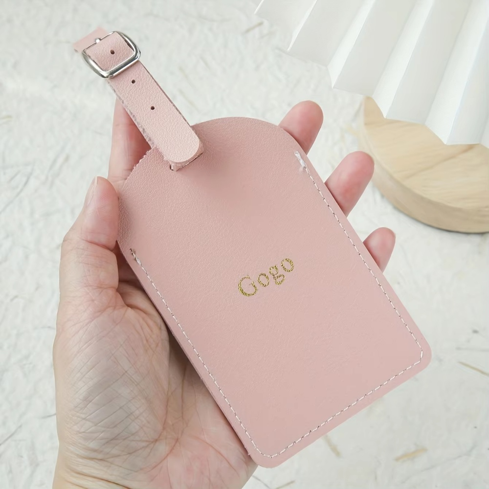 Customized Personalized Name S - đánh giá và giá Luggage Tag Leather
