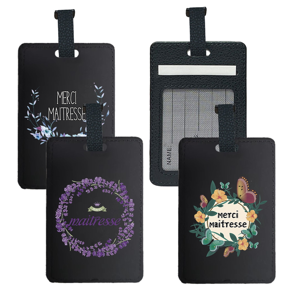 Pu Portable Travel Luggage Tag - đánh giá và giá Luggage Tag Leather
