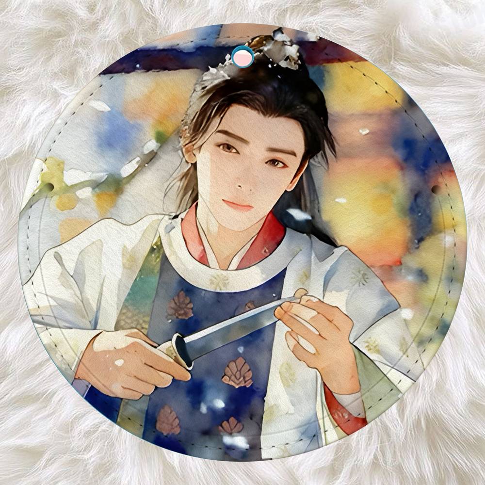 Yu Ming Cha Gu Illustration TV - đánh giá và giá Luggage Tag Leather