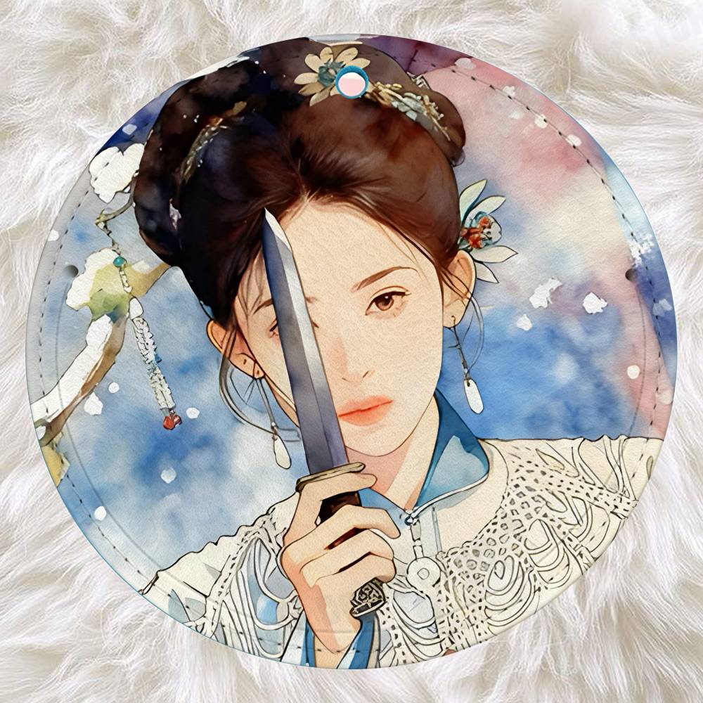 Yu Ming Cha Gu Illustration TV - đánh giá và giá Luggage Tag Leather